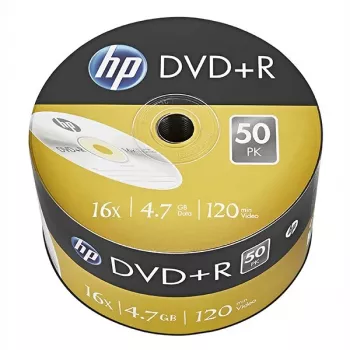 Discos DVD+R virgens VERBATIM 4.7 GB 16x 120 mm pack de 50 Cakebox