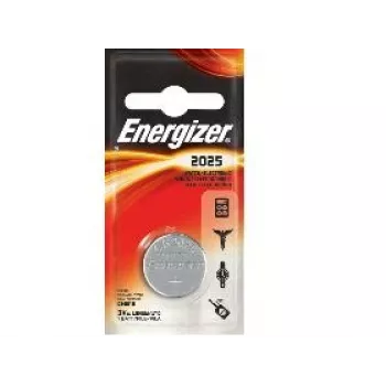 Pilha de lítio de botão descartável Energizer CR2025 3 V, 1 unid.