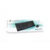 Logitech Wireless Combo MK270 – Conjunto teclado-rato – sem fios – 2,4 GHz – francês (920-004510)