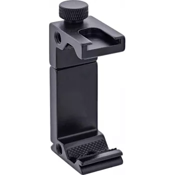 Suporte para smartphone InLine 48092B — pinça universal 65–100 mm com rosca de 1/4