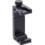 Suporte para smartphone InLine 48092B — pinça universal 65–100 mm com rosca de 1/4