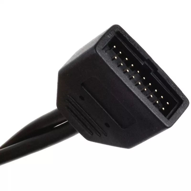 Silverstone G11303050-RT - USB 3.0 - USB 2.0 - Macho/Fêmea - Preto (G11303050-RT)