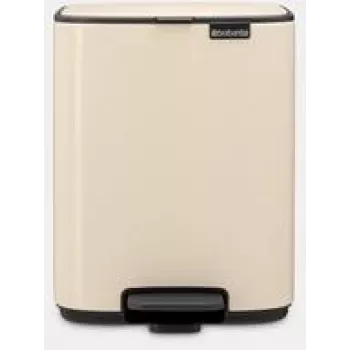 Balde de pedal Brabantia Bo 7 L bege suave (237928)