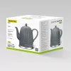 Chaleira Maestro MR-077, 1,5 L, 1500 W, corpo em cerâmica, cinzento