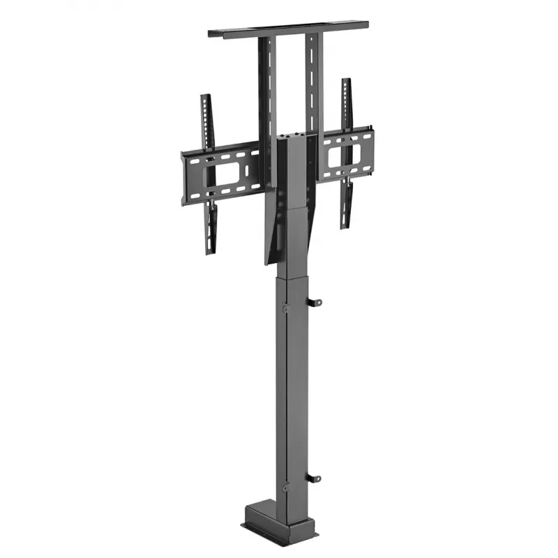 Suporte de chão Maclean MC-866T para TV com elevação elétrica motorizada inteligente TUYA app móvel Alexa Google Home 37''-80'' 60kg armário VESA (ficha UE)