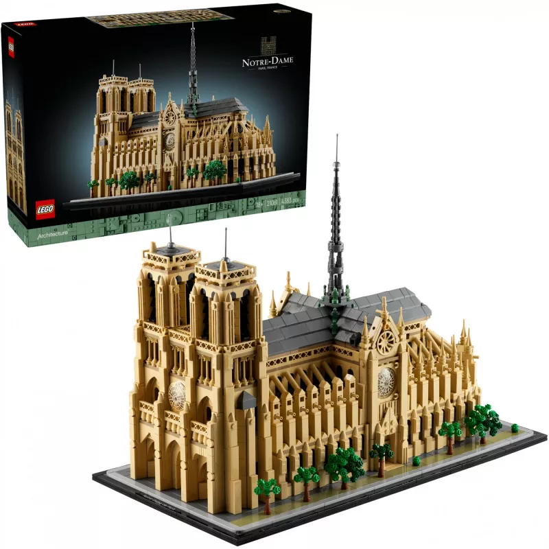 LEGO Architecture Notre-Dame de Paris conjunto para adultos 21061