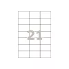Avery - etiquetas - branco - 42,3 x 70 mm, 2100 etiquetas (100 folhas x 21) (3652)