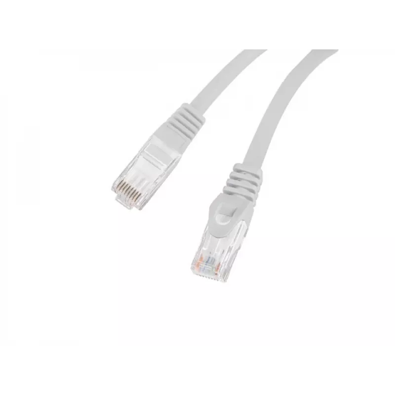 Cabo de rede LANBERG Cat6 U/UTP RJ-45 para RJ-45 0,5 m cinzento PCU6-10CU-0050-S