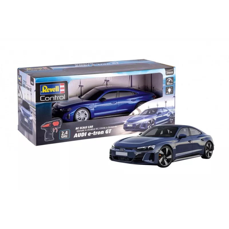 Carro RC à escala Audi e-tron GT