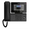 Telefone IP Snom D815WB preto — ecrã IPS de 5 polegadas, Gigabit Ethernet, Wi‑Fi 802.11n/ac, PoE, Bluetooth