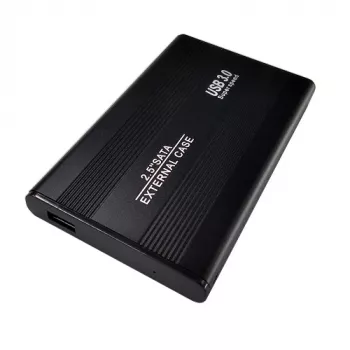 Caixa para disco de 2,5 polegadas USB 3.0, 6,5 cm