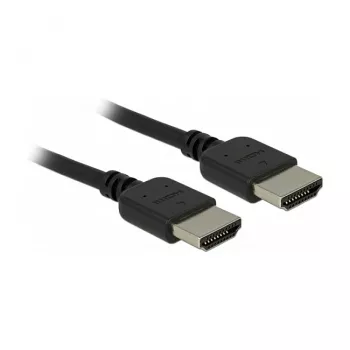 Cabo HDMI DeLOCK 85216 1,5 m Type-A macho-macho preto