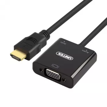 Placas de interface/adaptadores UNITEK Y-6333 3,5 mm, VGA