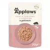 Applaws comida húmida para gatos com atum e salmão em geleia, 70 g