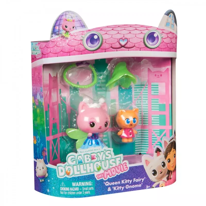 Conjunto de figuras Spinmaster Gabby’s Dollhouse pack de 2 jardim — 2 figuras colecionáveis