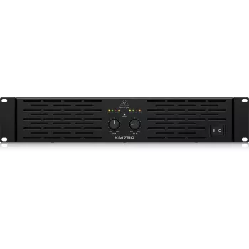 Amplificador de áudio Behringer KM750 2.1 canais preto