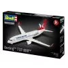 Avião de modelo em plástico REVELL Boeing 737-800 Turkish Air Escala 1:144
