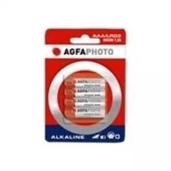 AgfaPhoto - Pilha 4 x AA tipo alcalina (110-802589)