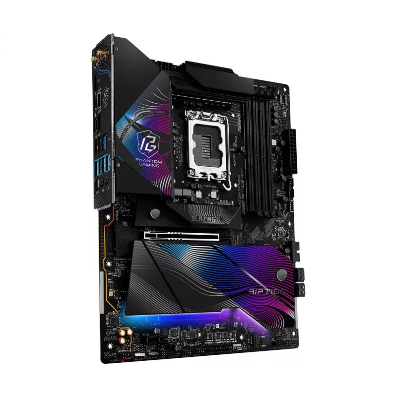 Motherboard ASRock Z890 Riptide WiFi — Intel Z890, LGA1851, ATX, DDR5, 4 DIMM, Wi‑Fi 7, LAN 2.5Gb, Thunderbolt 4