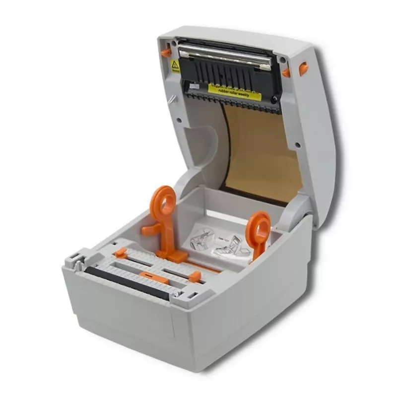 Qoltec 50243 impressora de etiquetas LTP-0243 | térmica | alta velocidade | 203 dpi | USB | LAN