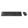 Wireless Combo MK220, sem fios, RF Wireless, QWERTZ, preto, rato
