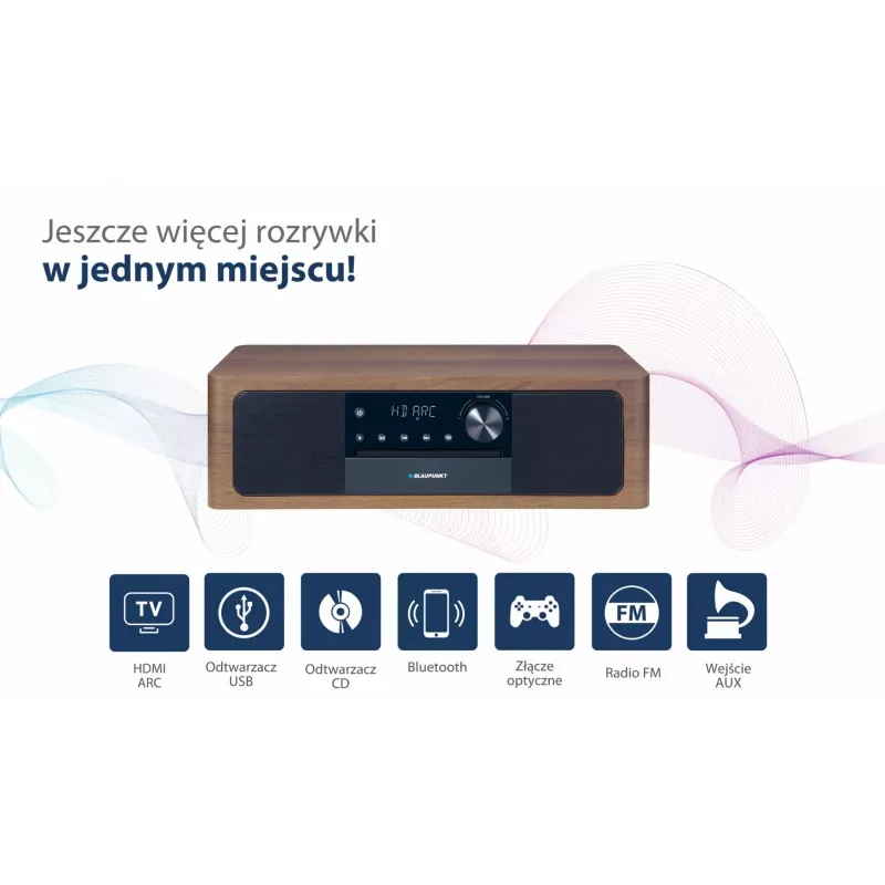 Altifalante Bluetooth portátil BLAUPUNKT MS22BT — som portátil sem fios, conectividade Bluetooth