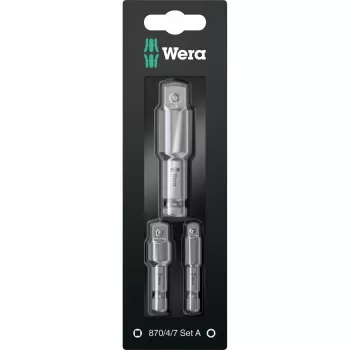 Conjunto de bits para chave de fendas Wera 870/4/7 Set A SB