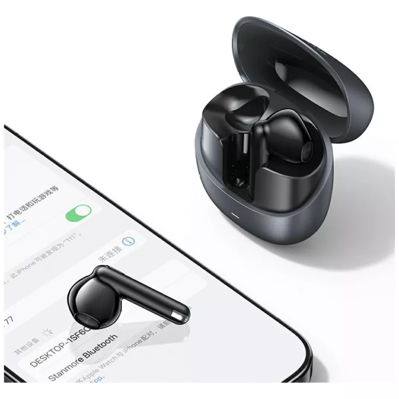 Auscultadores Bluetooth Usams TWS E03 cinzento