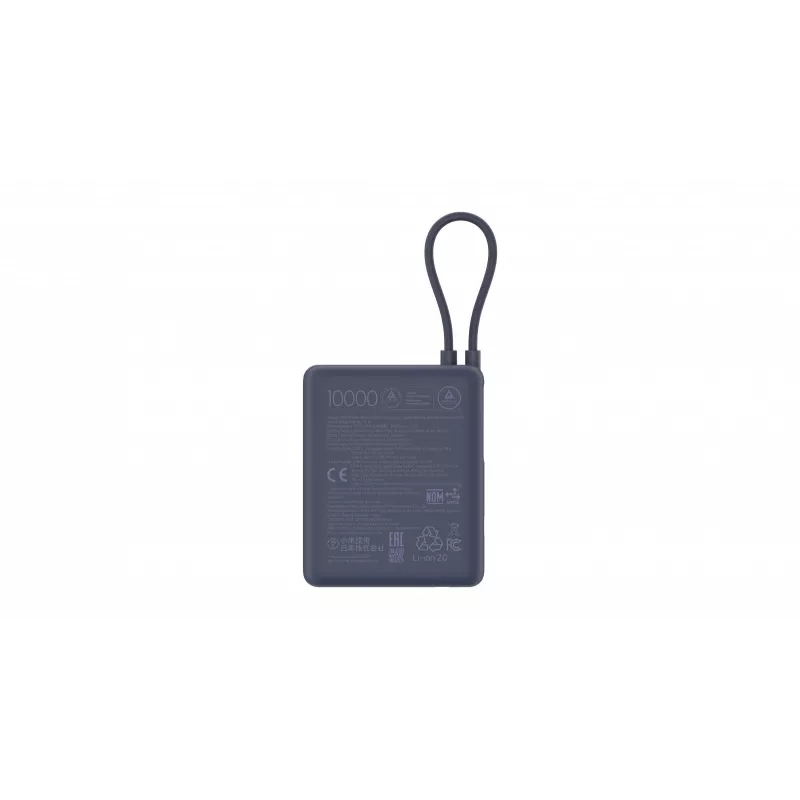 Powerbank Xiaomi 33W 10000mAh (cabo integrado) azul GL, BHR9341GL