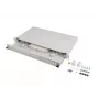 Patch panel de fibra ótica LANBERG FOP1-24SD-LQS 19 polegadas 1U 24xSC Duplex 24xLC Quad