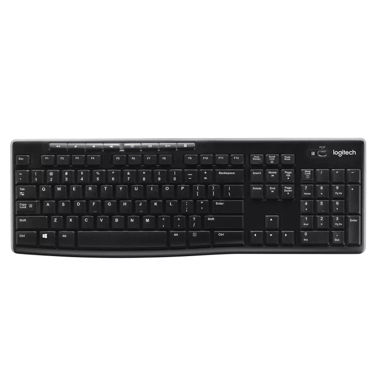 Teclado sem fios Logitech K270