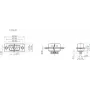 Conector de fio D-Sub 37 pinos DeLOCK 66704