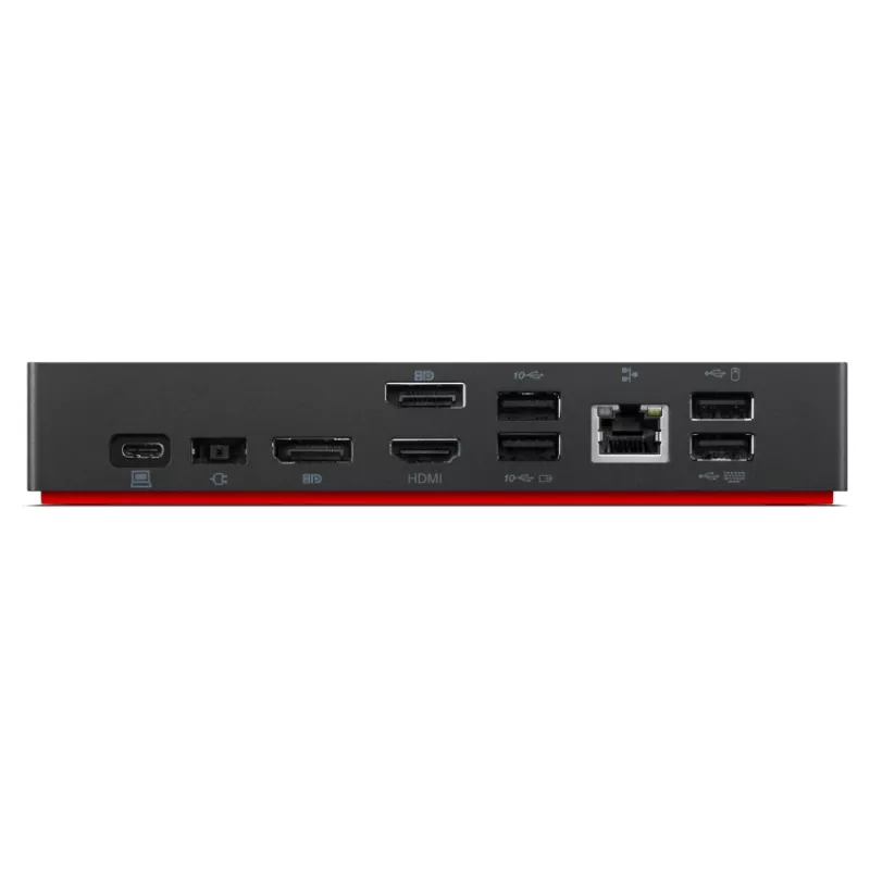 Lenovo ThinkPad Universal USB-C com fios USB 3.2 Gen 1 (3.1 Gen 1) Type-C preto