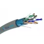 Cabo de rede Extralink par entrançado CAT5E FTP interior 305M cinzento