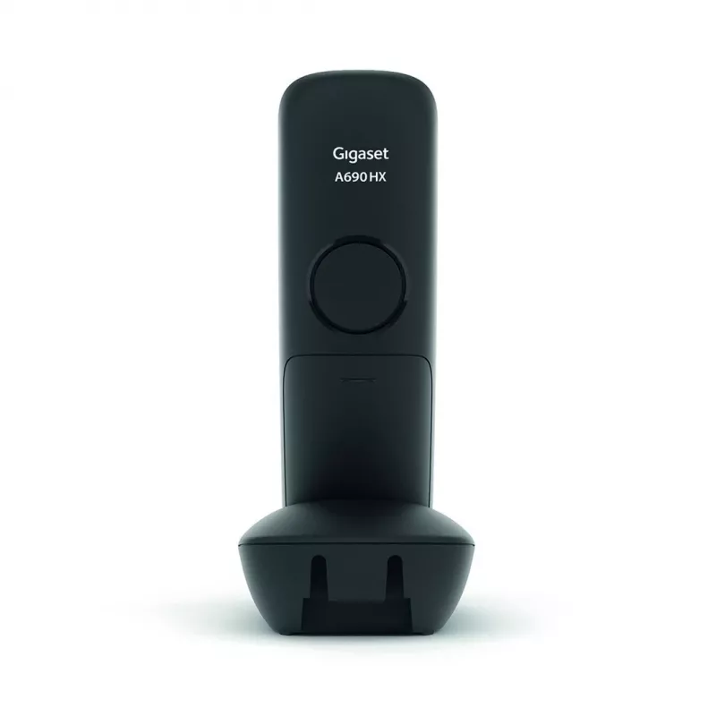 Telefone analógico/DECT Gigaset A690HX identificação de chamadas preto, prateado