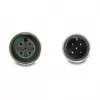 DELOCK Divisor CAN-Bus D-Sub 9 (conector macho/fêmea) para M12 5 pinos codificação A (conector macho/fêmea) 35° laranja