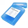 Logilink caixa de proteção para 1 HDD de 3.5 - caixa de proteção para disco rígido - azul (UA0133)