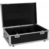 Roadinger flightcase para 4x projetores LED PMB-4 COB QCL, mala de transporte robusta