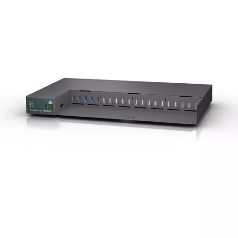 Servidor de impressão SEH dongleserver ProMAX Ethernet LAN preto azul