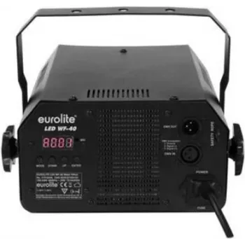 EUROLITE WF-40 luz de efeito LED 1 x 40 W – efeitos wash móveis/estáticos, luz de palco compacta