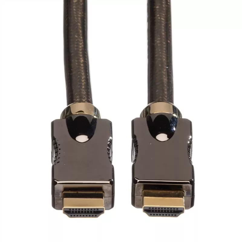 Roline - Cabo de rede - RJ-45 (M) para RJ-45 (M) - 30 m - STP - CAT 5e - Cinzento claro