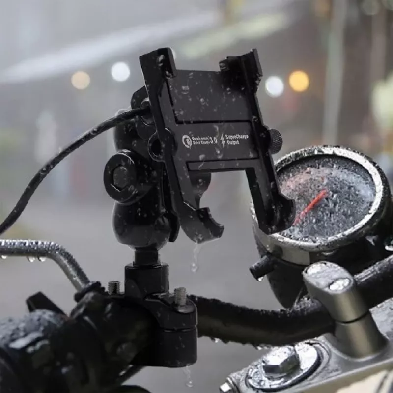 Suporte para telemóvel de mota Freedconn MC10 + suporte de controlo BM2R