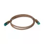 EFB-Elektronik Cabo de patch RJ45 Cat.6A S/FTP LSZH castanho 1m Fabricante: EFB Elektronik (MK6001.1BR)