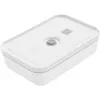 Recipiente para almoço ZWILLING FRESH & SAVE 1 l, plástico com vedação de silicone, cinzento/branco