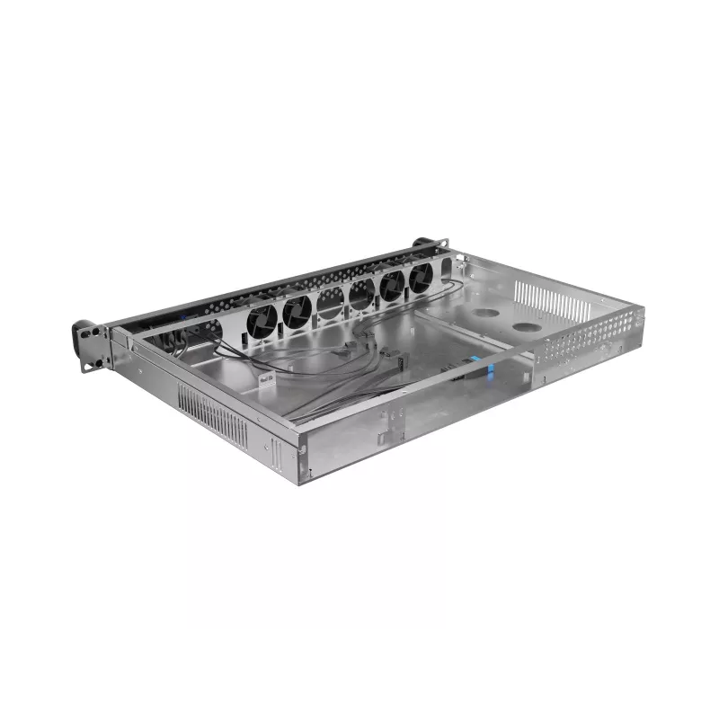 Caixa rack Lanberg SC01-3001-10B 1U preto 4 ventoinhas