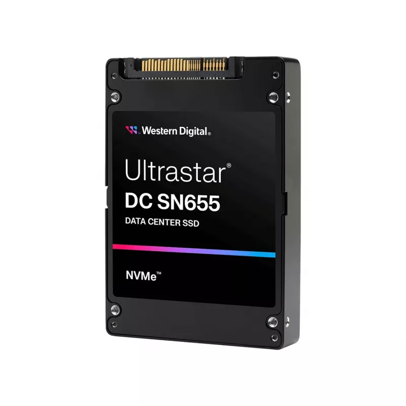 Unidade SSD WESTERN DIGITAL Ultrastar DC SN655 7,68 TB and3 PCIe TLC ISE Dual Port