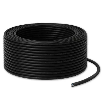 Cabo de rede UTP QOLTEC CAT6 100 m preto