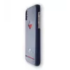 Capa traseira com compartimento para cartões VixFox para iPhone 7/8 Plus – azul-marinho, capa traseira protetora com compartimento para cartões