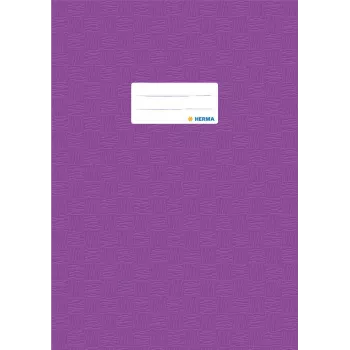 Capa para cadernos escolares HERMA PP A4 violeta opaca