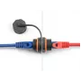 Cabo de rede DeLOCK 88145 RJ45 para RJ45 Cat.6A preto